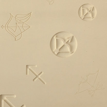 beige Jewelry Artist Elements - Texture - Astrology - Sagittarius