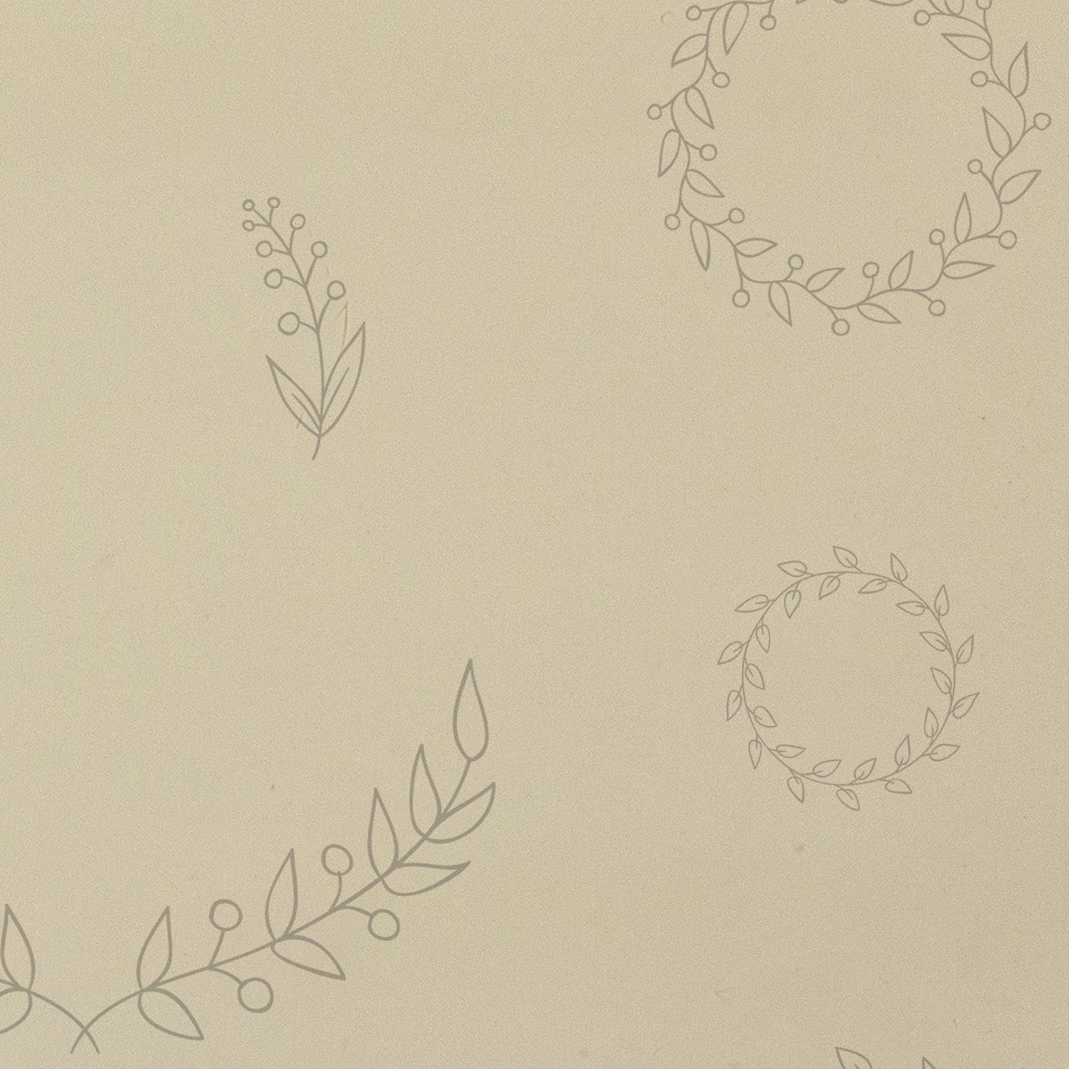 beige Jewelry Artist Elements - Texture - Leaves and Berries