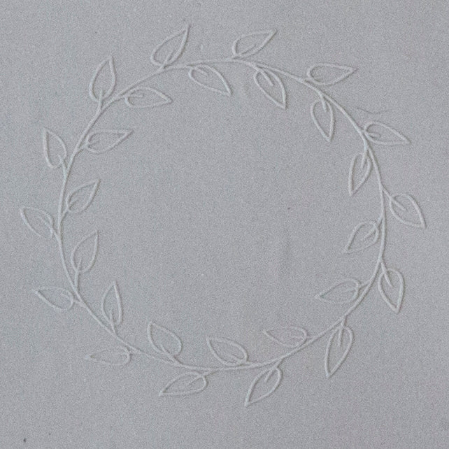 Jewelry Artist Elements - Texture - Leaves and Berries sample in gray clay