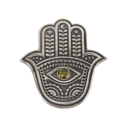 Jewelry Artist Elements - Texture - Hamsa sample in silver