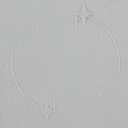 Jewelry Artist Elements - Texture - Stellar Borders sample in gray clay