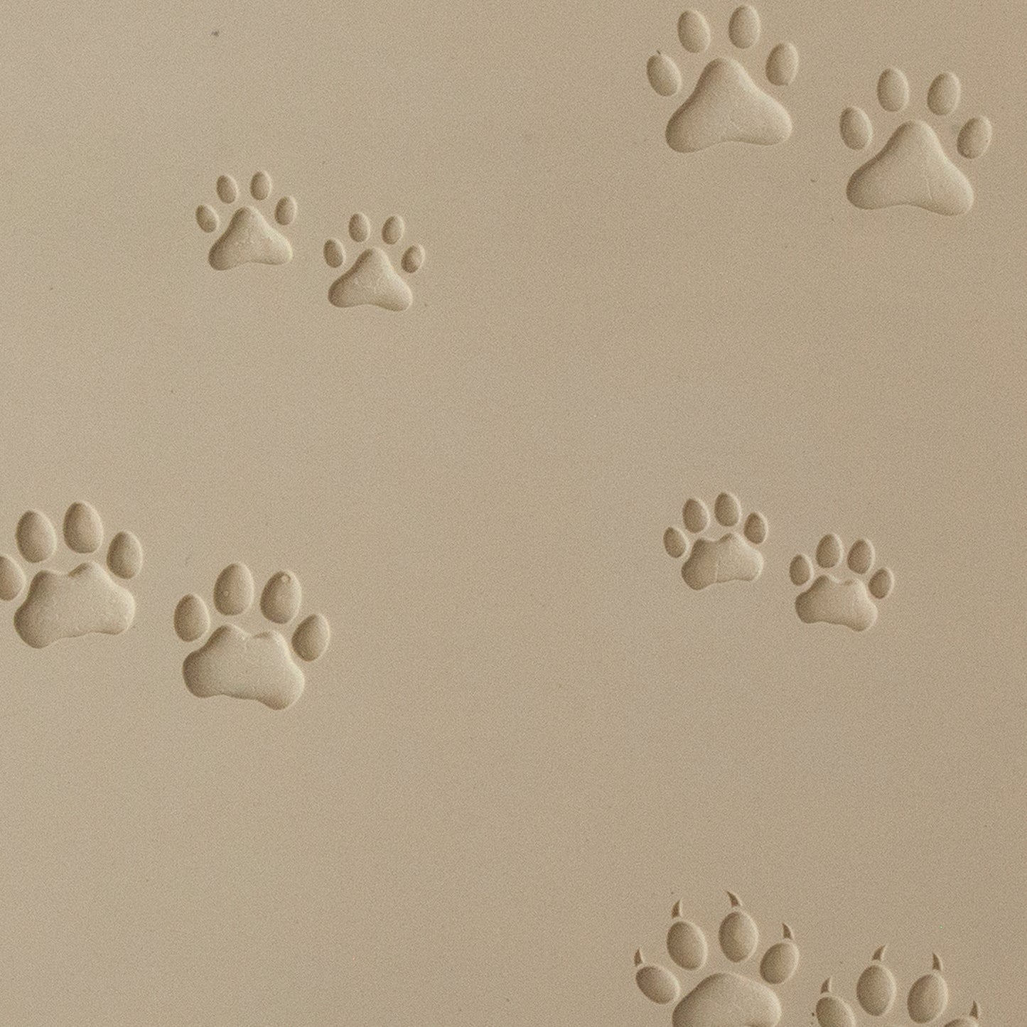 beige Jewelry Artist Elements - Texture - Paw Prints