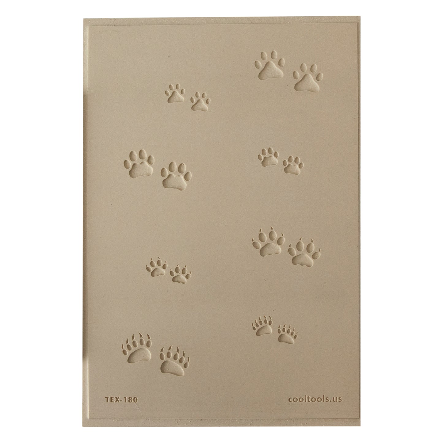 beige Jewelry Artist Elements - Texture - Paw Prints