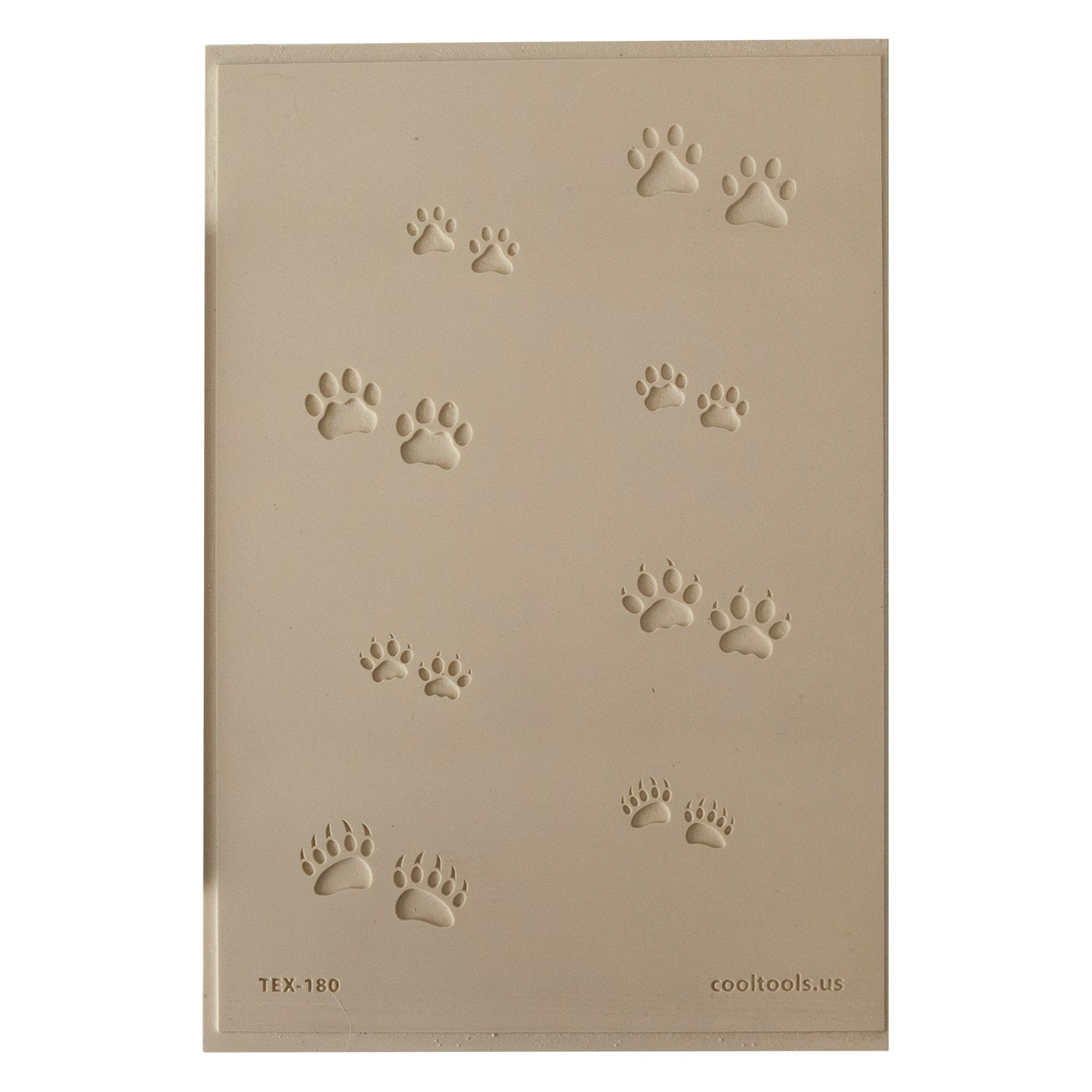 beige Jewelry Artist Elements - Texture - Paw Prints
