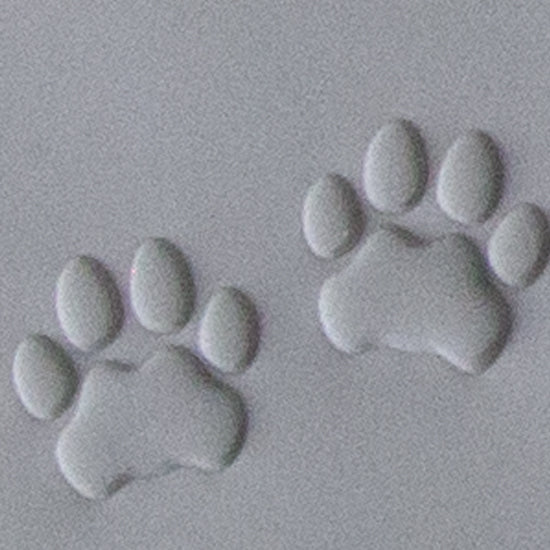 Jewelry Artist Elements - Texture - Paw Prints shown is an element of the texture in clay