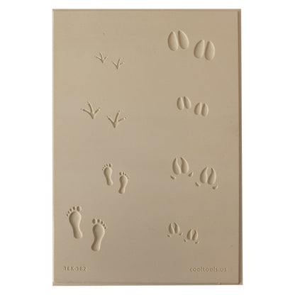 beige Jewelry Artist Elements - Texture - Paw Prints 3