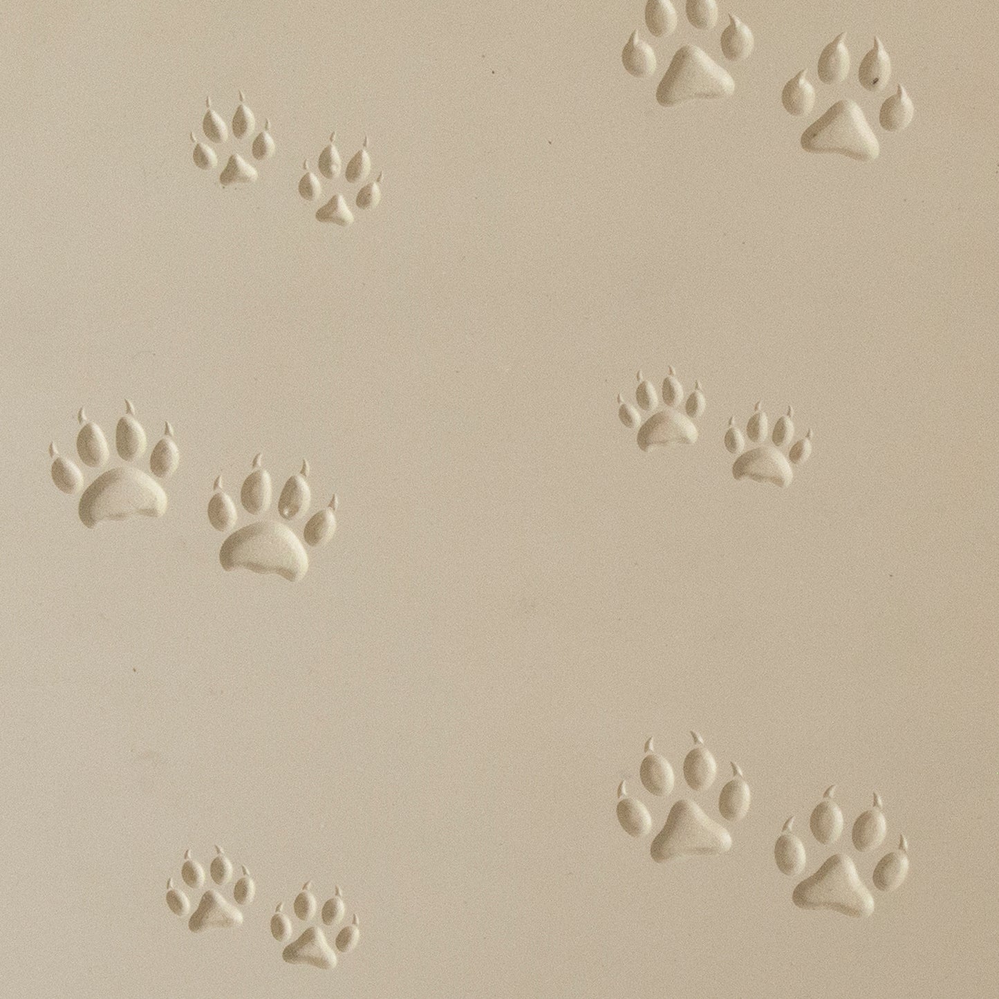 beige Jewelry Artist Elements - Texture - Paw Prints 2