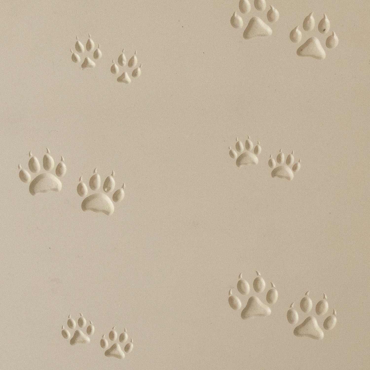 beige Jewelry Artist Elements - Texture - Paw Prints 2