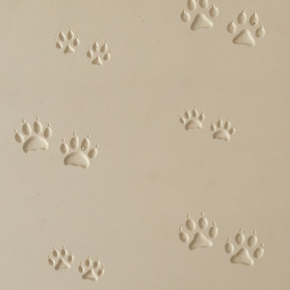 beige Jewelry Artist Elements - Texture - Paw Prints 2