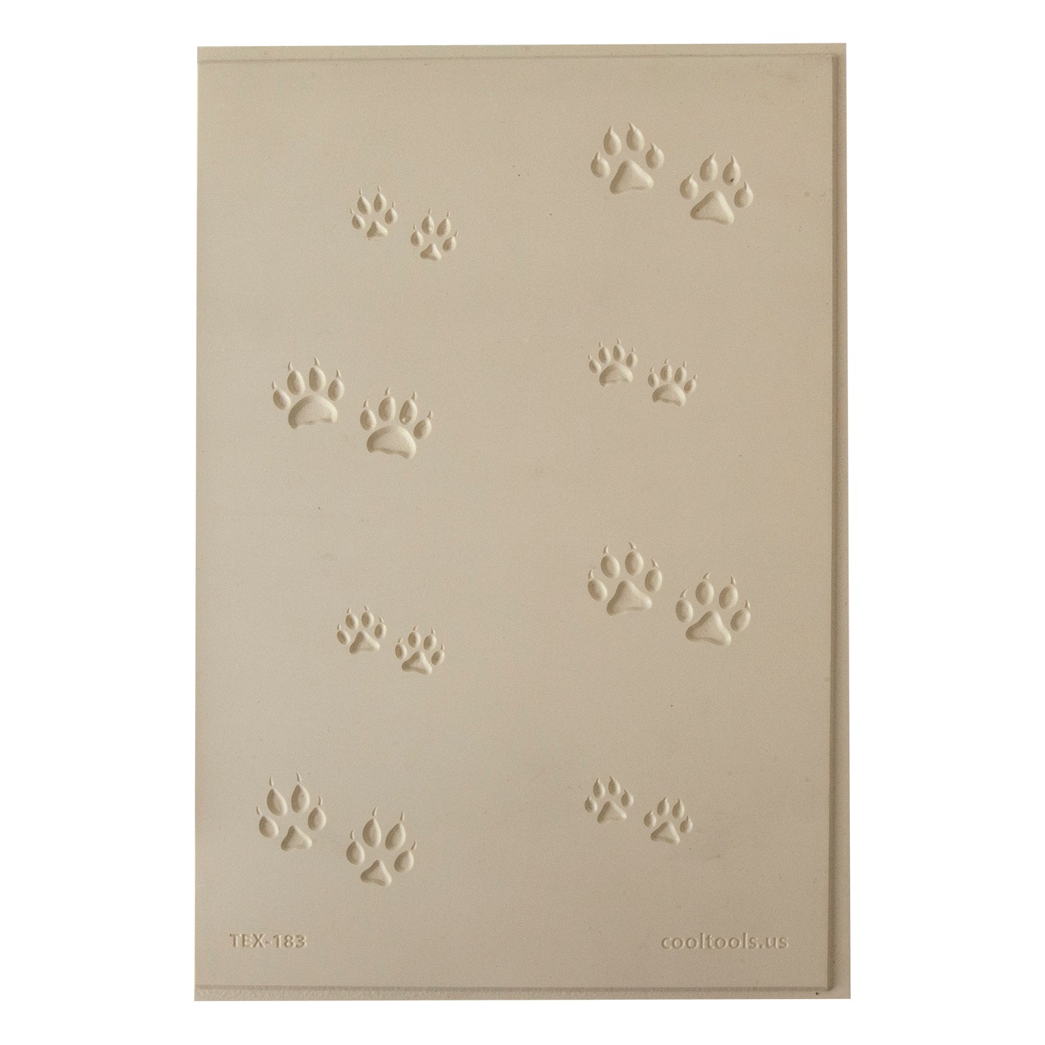 beige Jewelry Artist Elements - Texture - Paw Prints 2