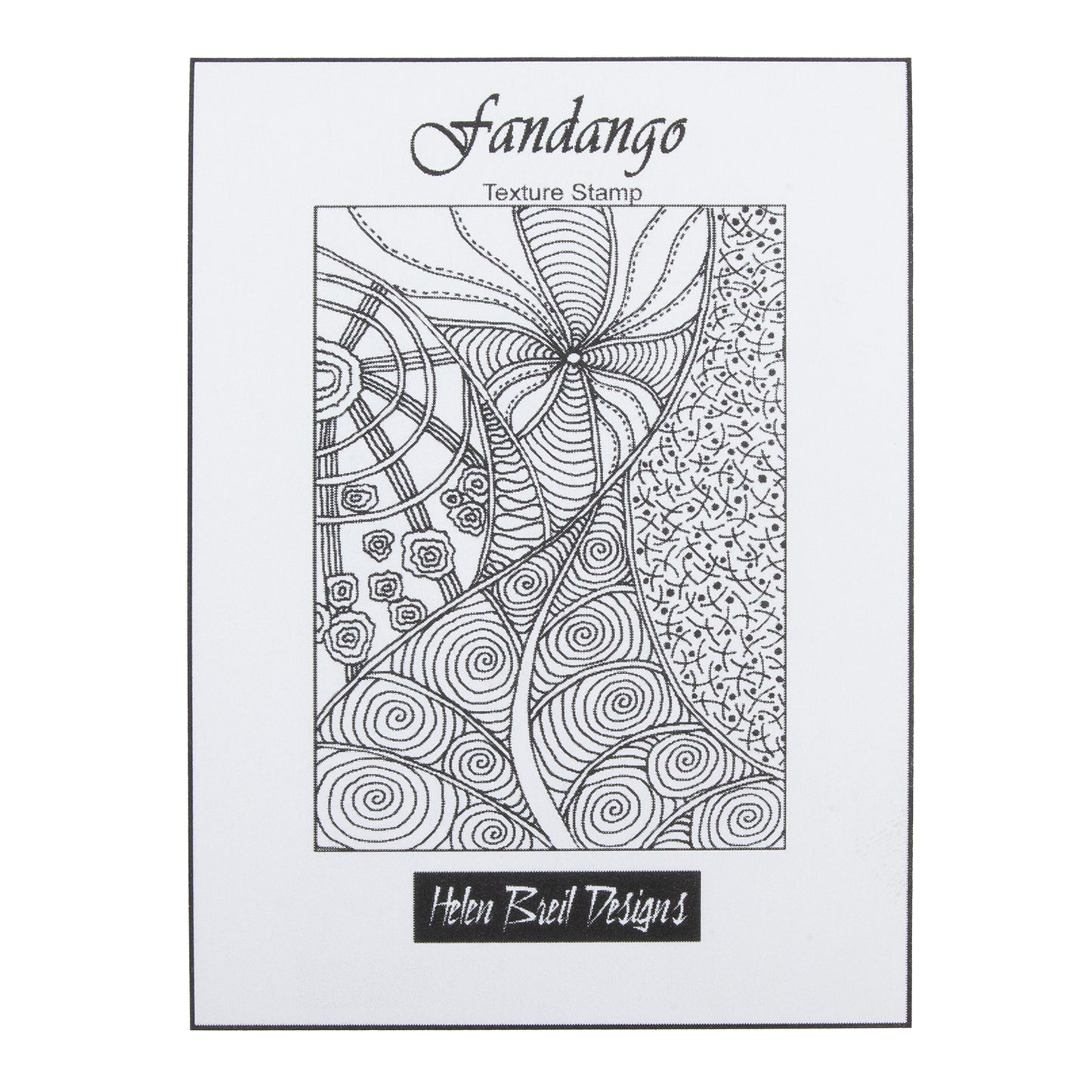 Helen Breil Texture Stamp - Fandango graphics