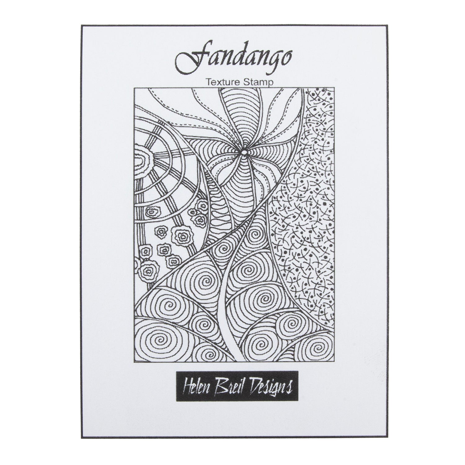 Helen Breil Texture Stamp - Fandango graphics