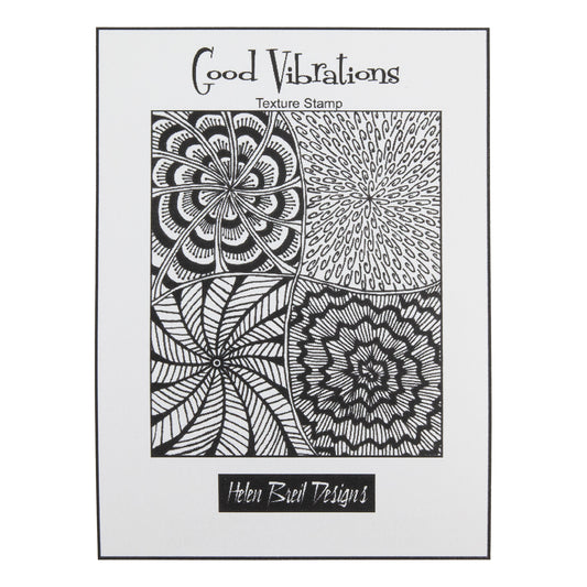 Helen Breil Texture Stamp - Good Vibrations graphics
