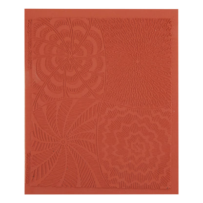 orange Helen Breil Texture Stamp - Good Vibrations