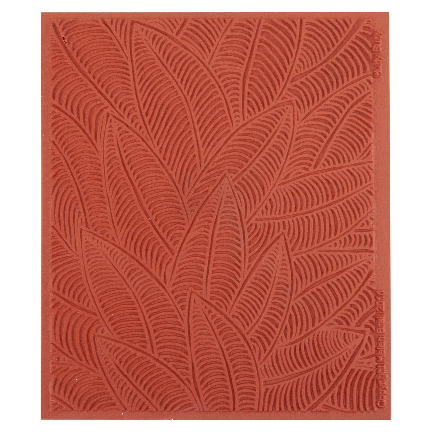 orange Helen Breil Texture Stamp - Hurly-Burly