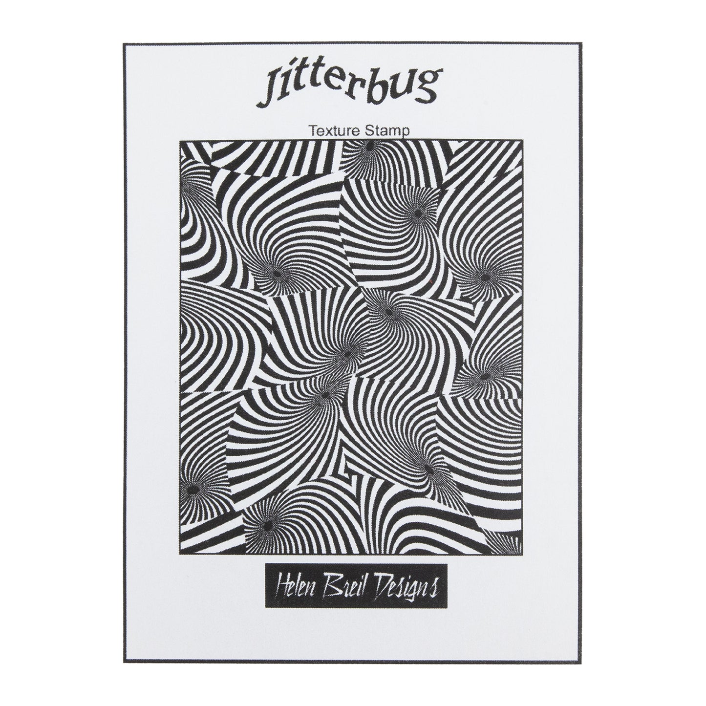 Helen Breil Te graphicsxture Stamp - Jitterbug