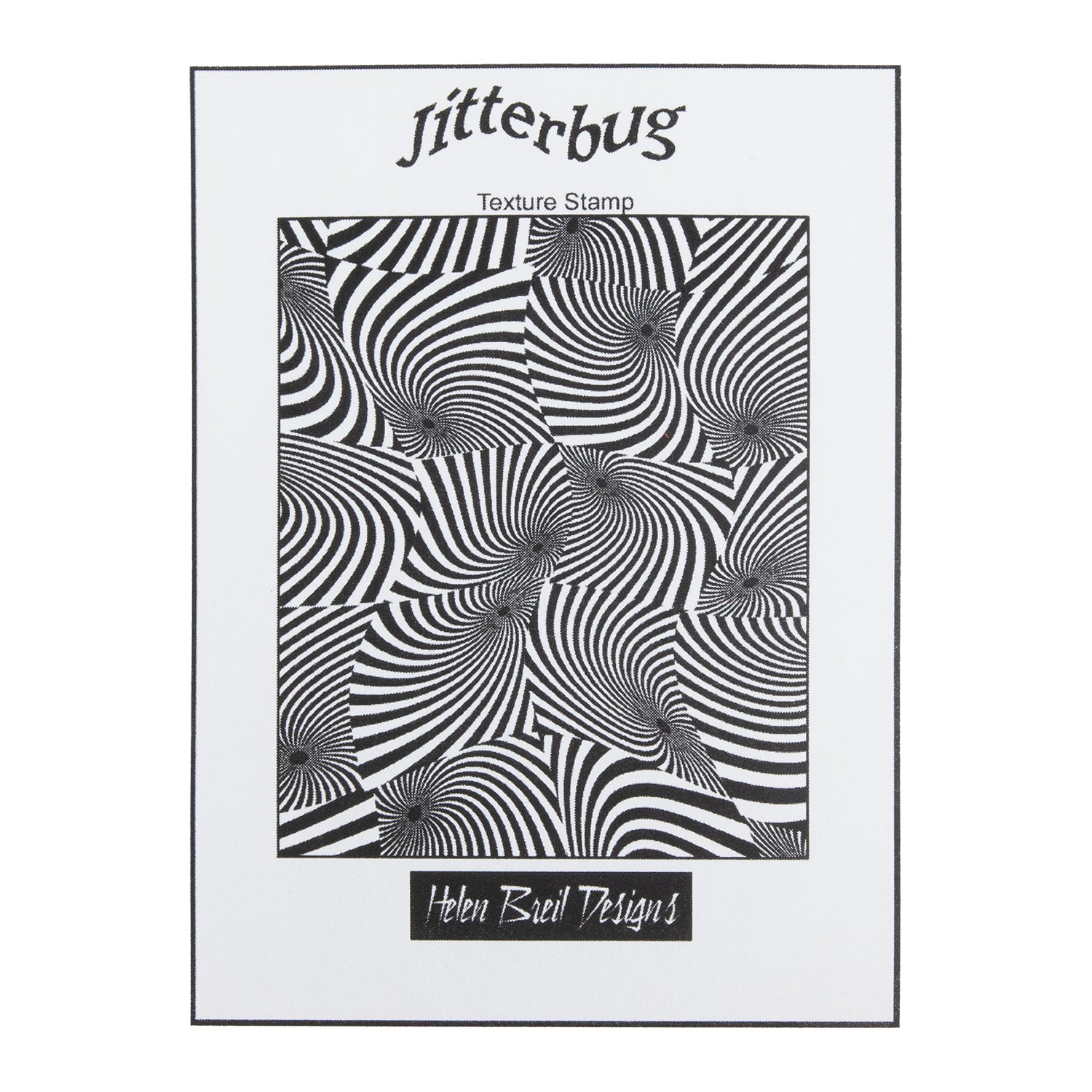 Helen Breil Te graphicsxture Stamp - Jitterbug