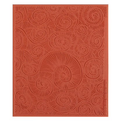 orange Helen Breil Texture Stamp - Mambo