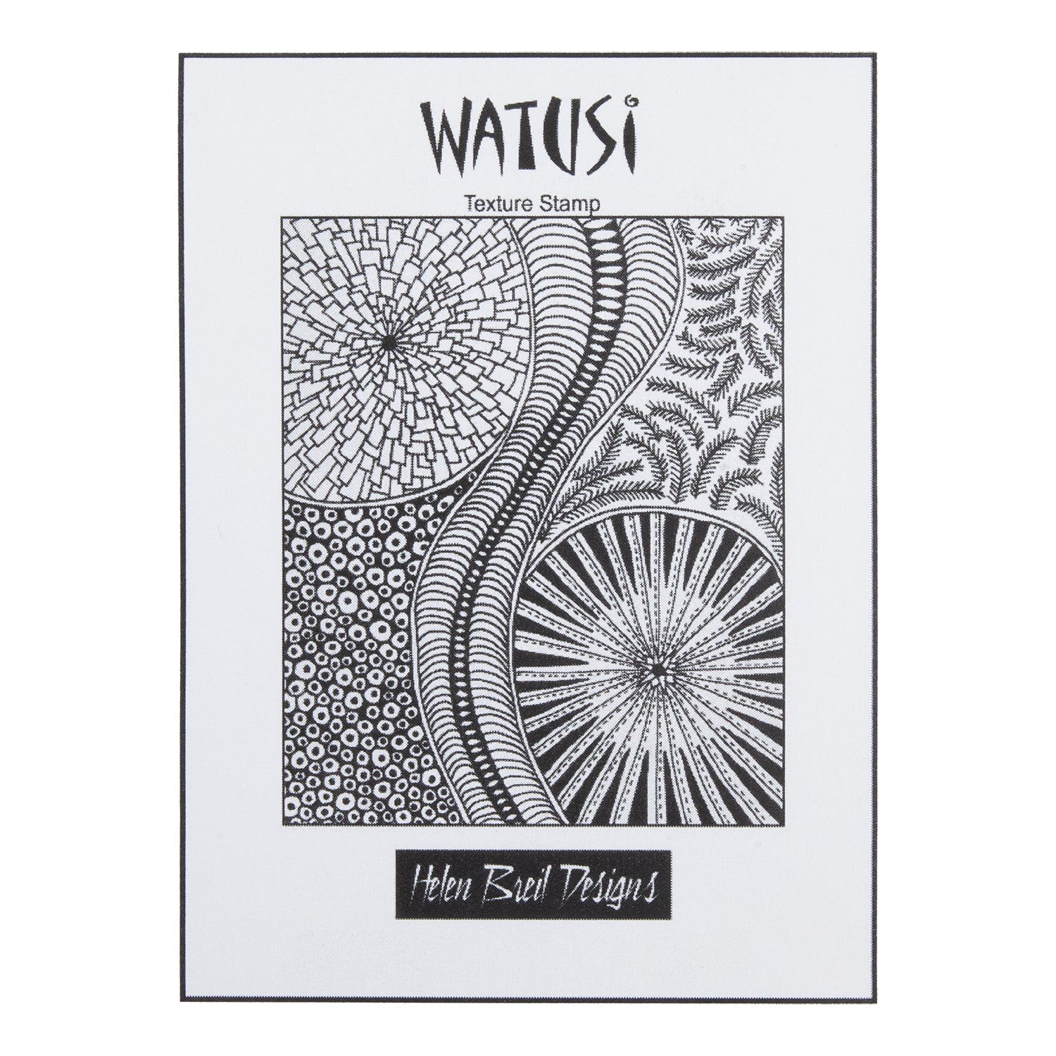 Helen Breil Texture Stamp - Watusi graphics