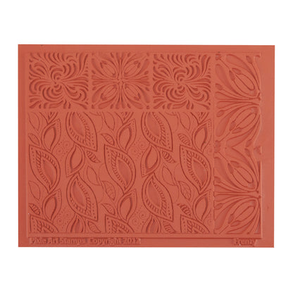 orange Pixie Art Texture Stamp - Frenzy