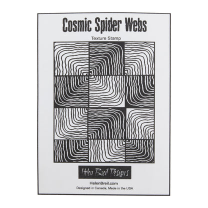 Helen Breil Texture Stamp - Cosmic Spider Webs graphics