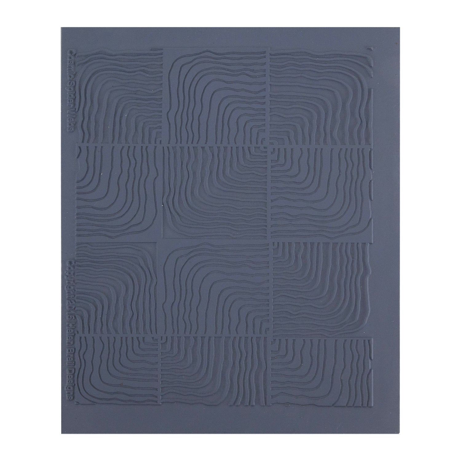 gray Helen Breil Texture Stamp - Cosmic Spider Webs