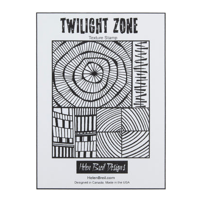 Helen Breil Texture Stamp - Twilight Zone graphics