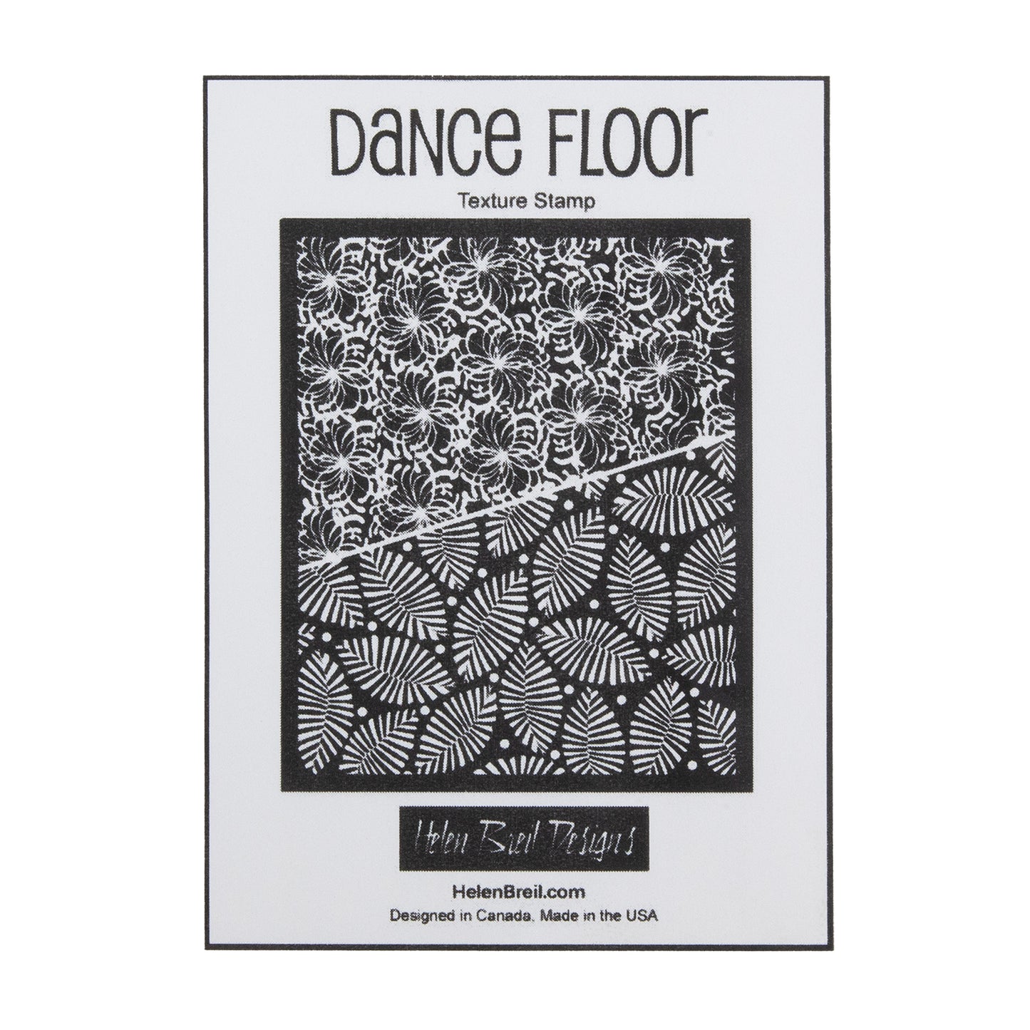 Helen Breil Texture Stamp - Dance Floor graphic s