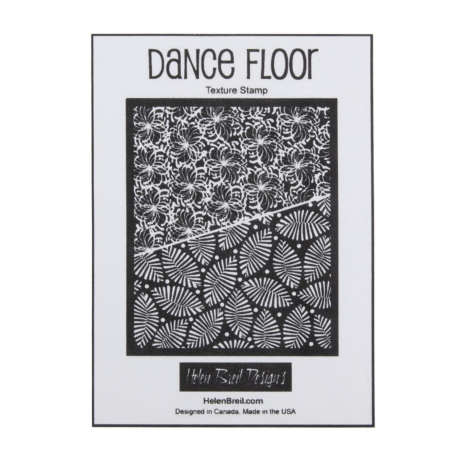 Helen Breil Texture Stamp - Dance Floor graphic s