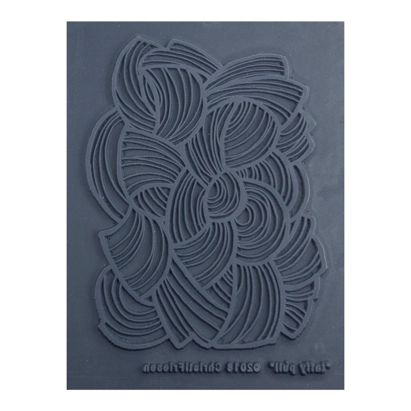 gray Christi Friesen Texture Stamp - Taffy Pull