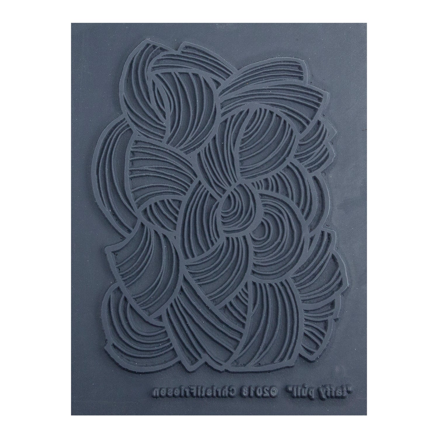 gray Christi Friesen Texture Stamp - Taffy Pull