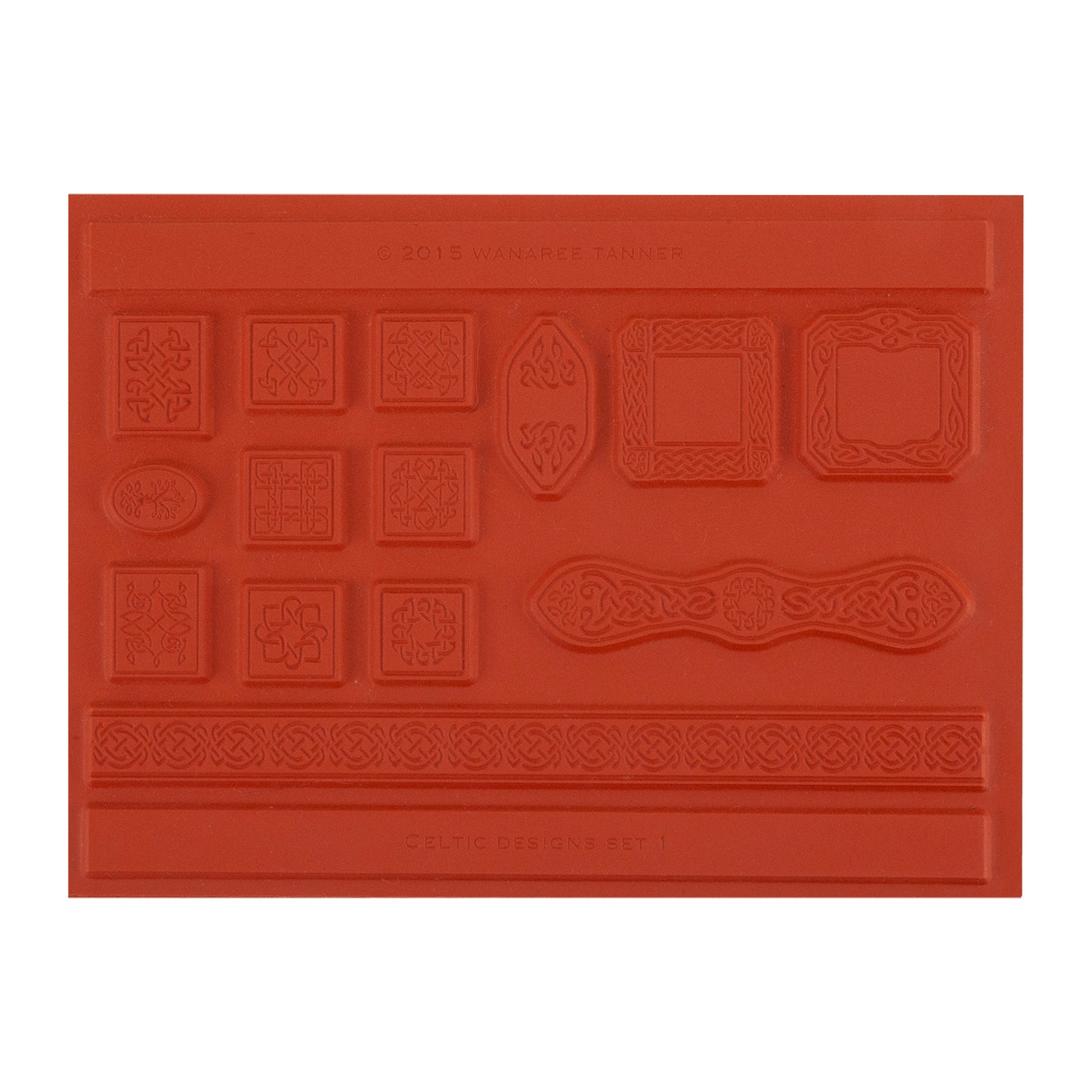 orange Wanaree Tanner Signature Texture Plate - Panels & Frames