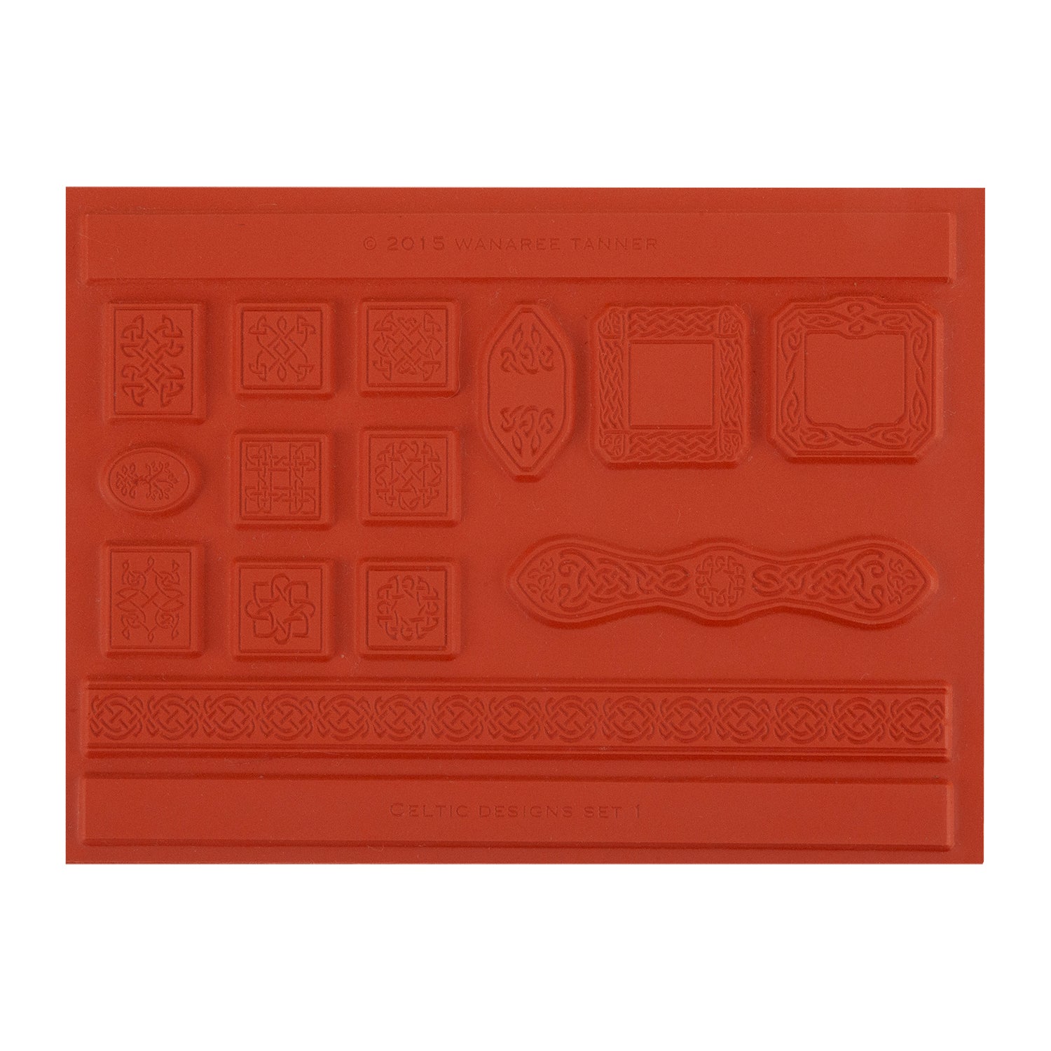 orange Wanaree Tanner Signature Texture Plate - Panels & Frames