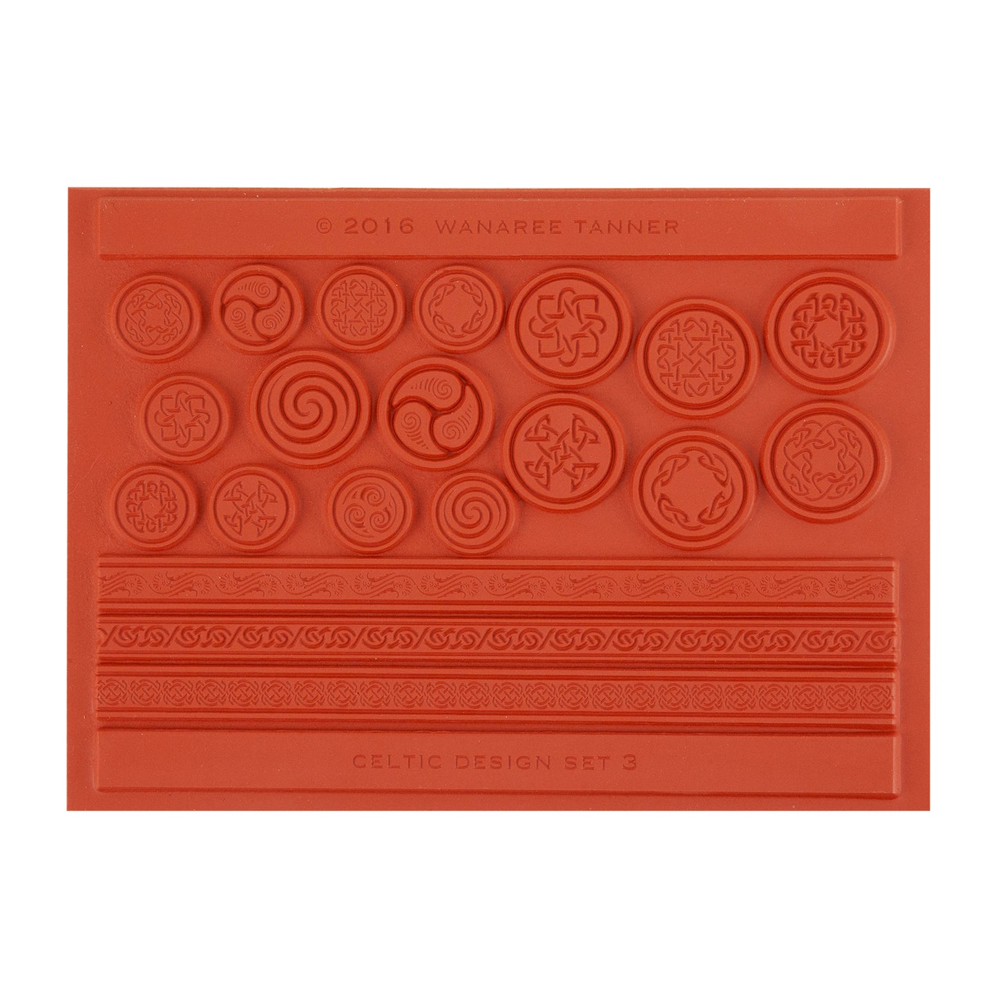 Wanaree Tanner Signature Texture Plate - Circle of Life