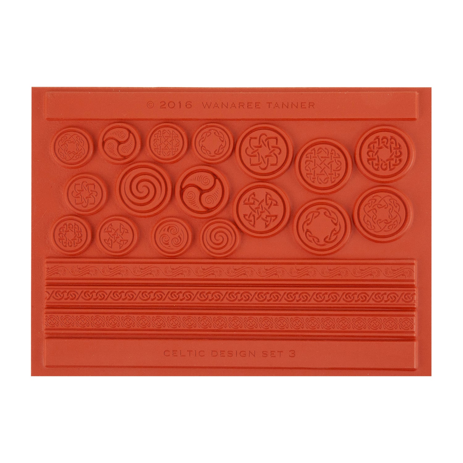 Wanaree Tanner Signature Texture Plate - Circle of Life