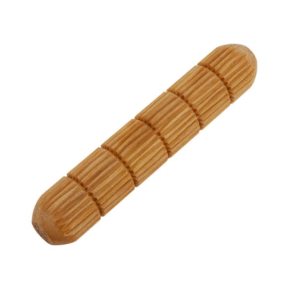 Large Wooden Hand Roller - Layered Lines