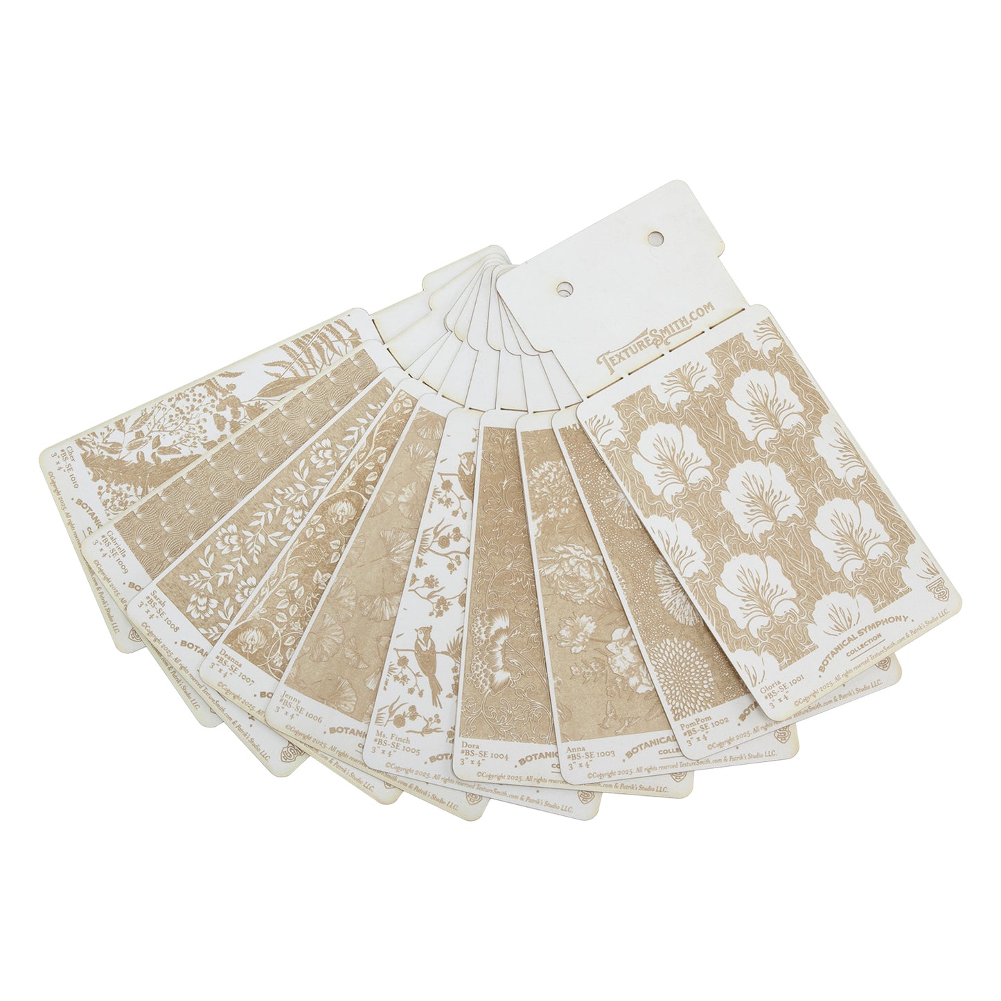 Special Edition Paper Texture Booklet - Botanical Symphony