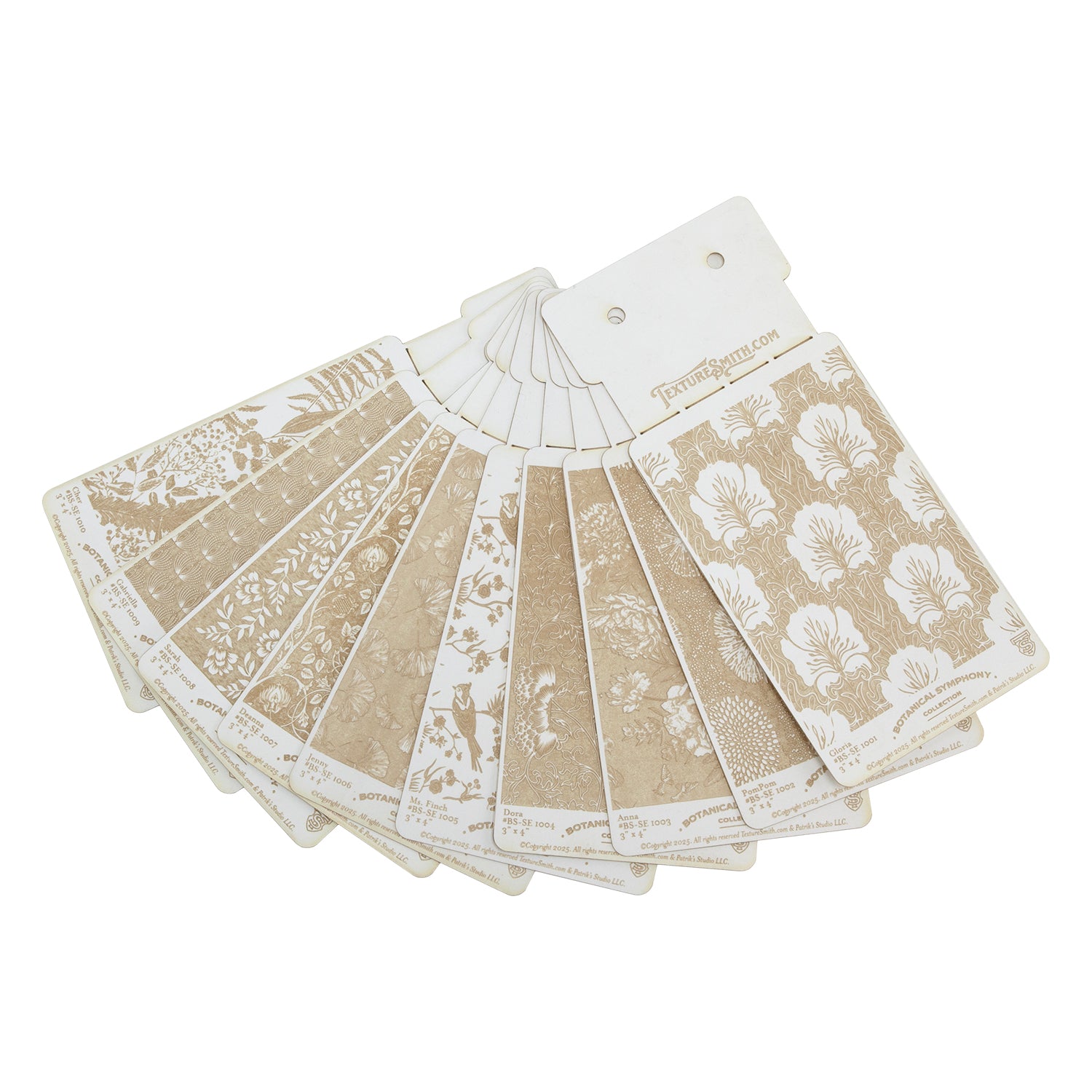 Special Edition Paper Texture Booklet - Botanical Symphony