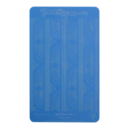 blue Texture Mat - Antiquities Collection - Cobra Lotus