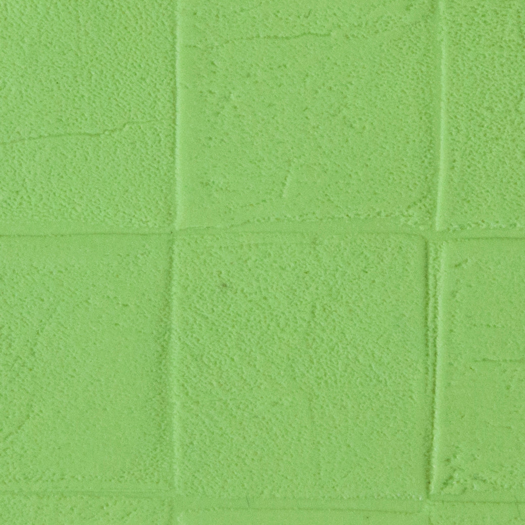 sample of Texture Mat - Geometrics Collection - Copper Tiles in green clay