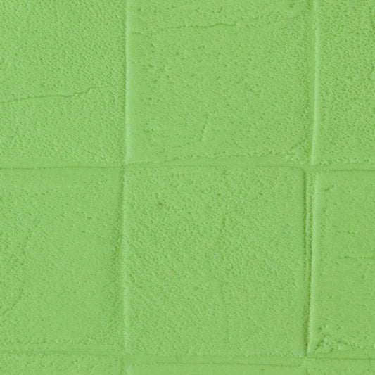 sample of Texture Mat - Geometrics Collection - Copper Tiles in green clay