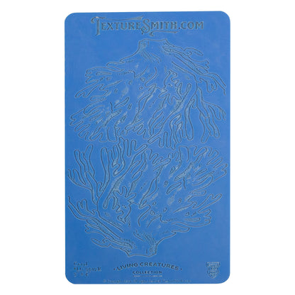 blue Texture Mat - Living Creatures Collection - Coral