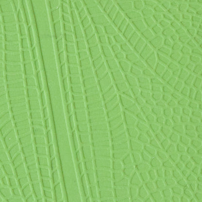 sample of Texture Mat - Living Creatures Collection - Dragonfly Wings in green clay