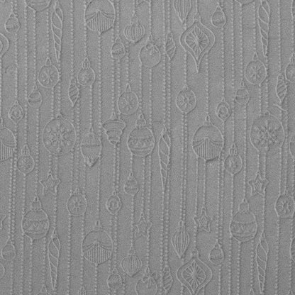 Texture Tile - 'Tis the Season Embossed sample rolled into clay