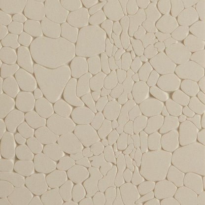 Texture Tile - Reptile Skin. Beige Texture Tiles are flexible, washable and can be used with any soft clay. Spritz with CoolSlip or dust on Dry Powder Release for stick-free impressions when using metal clay and polymer clay.