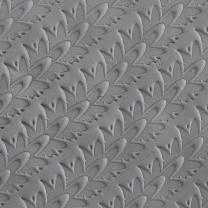 Texture Tile - Diagonal Botanicals sample in polymer clay