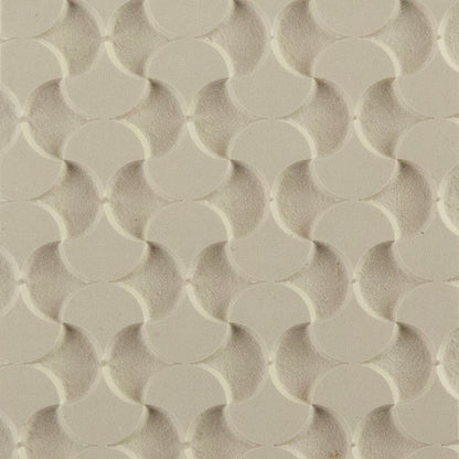 Texture Tile - In and Out Beige Texture Tiles are flexible, washable and can be used with any soft clay. Spritz with CoolSlip or dust on Dry Powder Release for stick-free impressions when using 