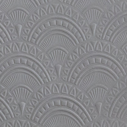 Texture Tile - Moroccan Sunrise Embossed sample in polymer clay