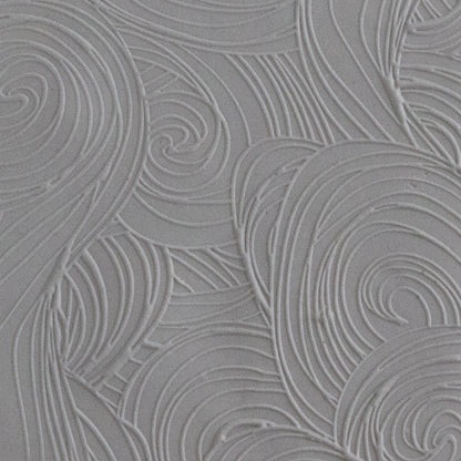 Texture Tile - Entangled Embossed sample in polymer clay