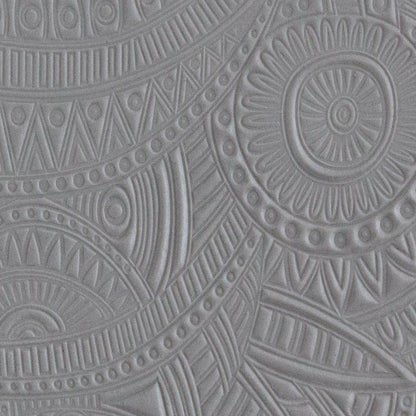 Texture Tile - Boho Burst sample in polymer clay